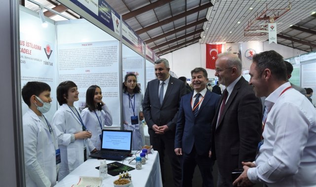 Ortaokul öğrencilerinin araştırma projeleri OMÜ'de sergileniyor