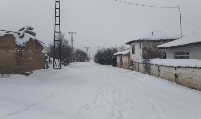 Osmaneli'nde yağan kar hayatı olumsuz etkiledi