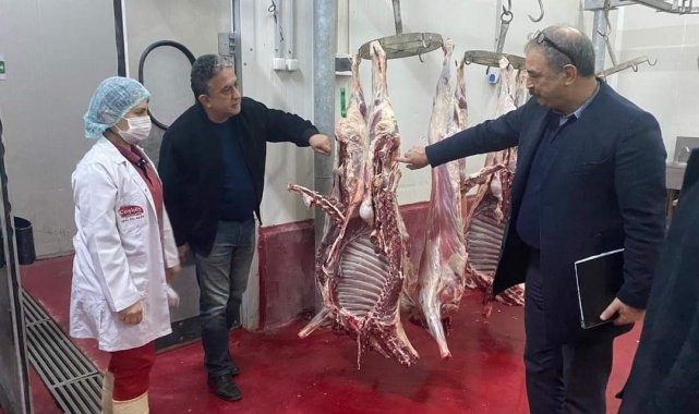 Osmaniye'de kesimhanelerde denetim yapıldı