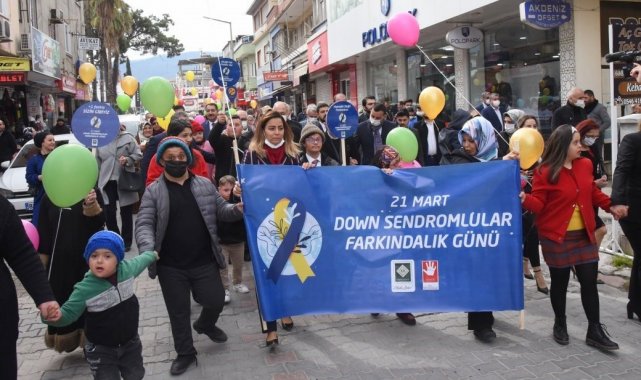 Osmaniye'de "Down Sendromlular Günü" farkındalık yürüyüşü