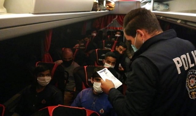 Osmaniye&#039;de &quot;Düzensiz Göç ile Mücadeleye Yönelik Huzur&quot; uygulaması