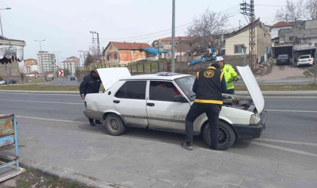 Oto hırsızlığının önlenmesi için uygulama yapıldı