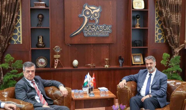 Özbekistan Üniversitelerinden KBÜ&#039;ye büyük ilgi