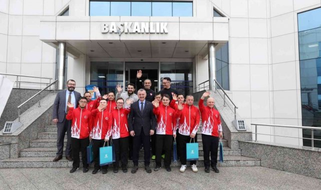 Özel sporcular, Cumhurbaşkanı Erdoğan&#039;a verdikleri sözü tutmak istiyor