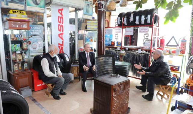 Özlü, sanayi sitesini gezdi