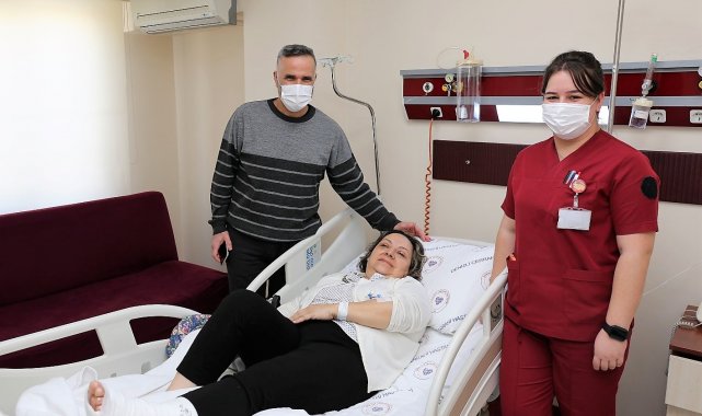 Pamukkale'yi gezerken yaralanan Kolombiyalı, şifayı Cerrahi'de buldu