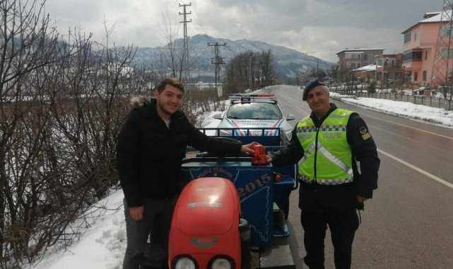 Patpatlara reflektör takılması kazaları azalttı