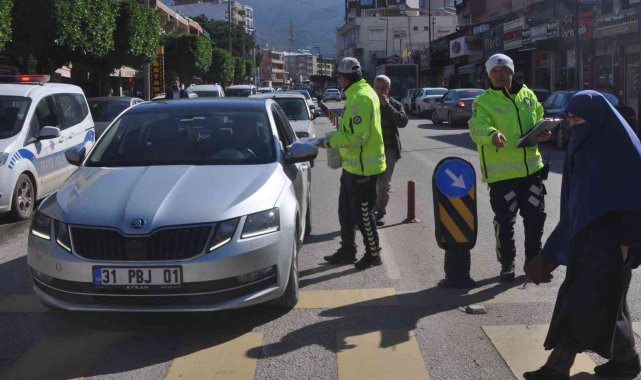 Payas Emniyeti sürücüleri bilgilendirdi