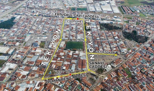 Pazar yeri düzenleme çalışmaları başladı