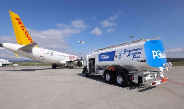 Pegasus, Sürdürülebilir Havacılık Yakıtı ile Türkiye'de ilk uçuşunu gerçekleştirdi