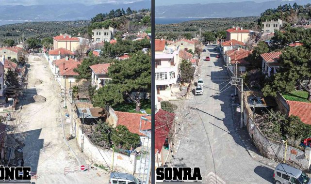 Pelitköy merkez kırsalının yolları yenilendi