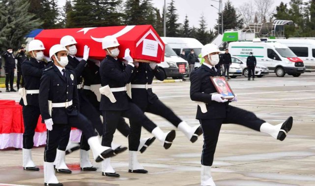 Polis memuru Türeme'nin cenazesi memleketi Balıkesir'e gönderildi