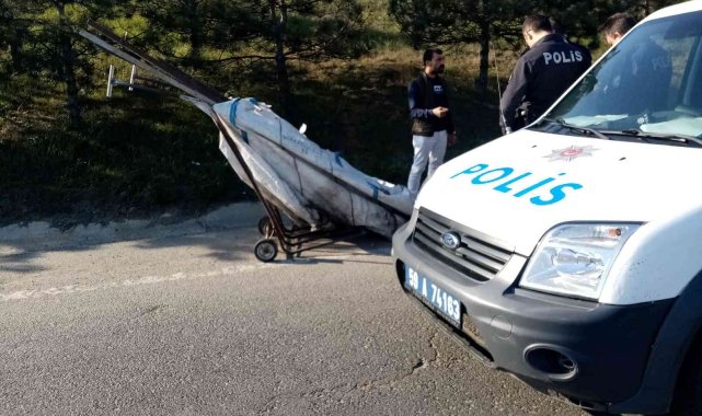 Polisten demir hırsızlarına suçüstü: 2 tutuklama