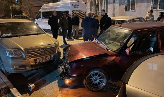 Polisten kaçan zanlılar kaza yapınca yakalandı