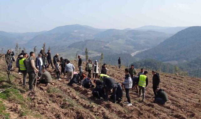 "Geleceğe nefes" olacak fidanlar dikilmeye devam ediyor