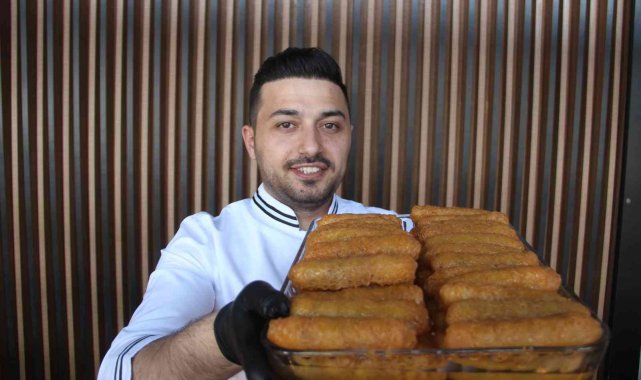 Ramazan'ın vazgeçilmez tatlısı kadayıf dolması iftar sofraları için hazır