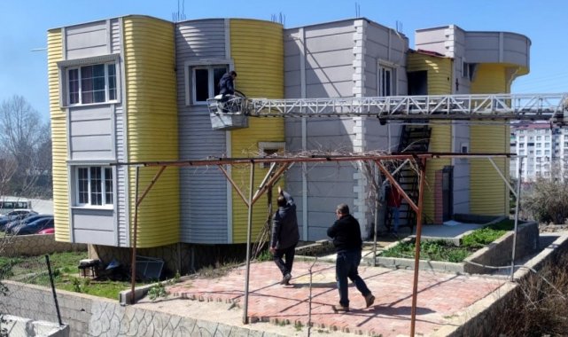 Rehabilitasyon merkezinden çıkan yangın paniğe neden oldu