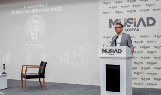 Rektör Aksoy, Rusya ve Ukrayna krizini değerlendirdi