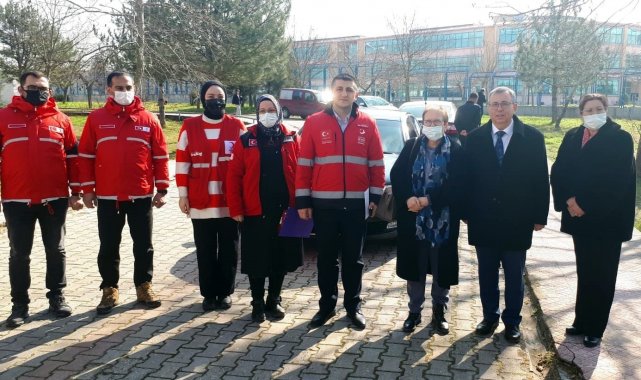 Rektör Tabakoğlu, Ukrayna'dan gelen Kırım Tatar Türklerini ziyaret etti