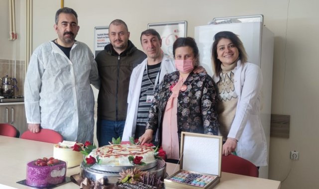 Sağlık çalışanlarına boranili sürpriz