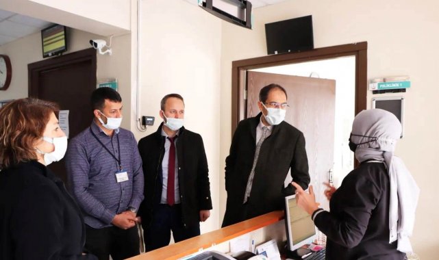 Sağlık Müdürü Erşan&#039;dan, Yoncalı Fizik Tedavi ve Rehabilitasyon Hastanesi&#039;ne ziyaret