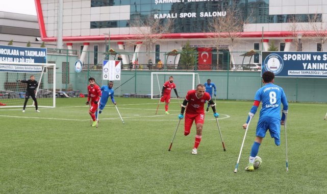 Şahinbey Ampute ilk yarıyı lider tamamladı