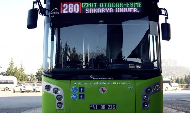 Sakarya Üniversitesine Hat 280 ile ulaşım