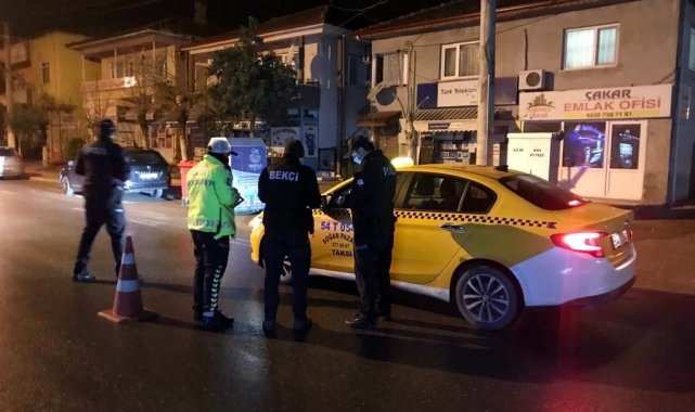 Sakarya&#039;da polis ekiplerince eş zamanlı uygulama