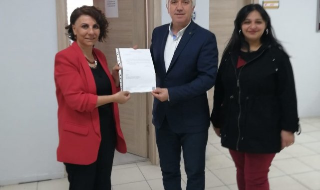 Salihli İnşaatçılar da yeni başkan mazbatasını aldı