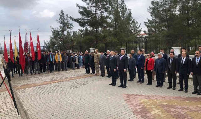 Samsat&#039;ta Şehitler Günü kutlandı