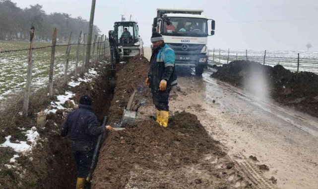 Samsun'da 4 kırsal mahalle daha suya kavuştu