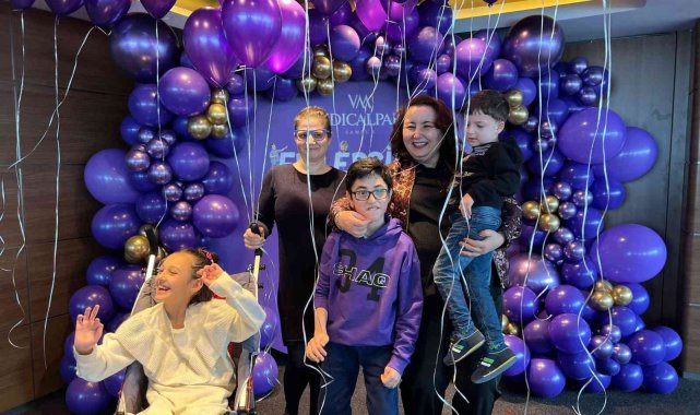 Samsun'dan Epilepsi Günü'ne özel mor parti