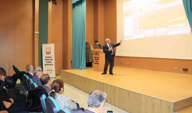 Şanlıurfa'da fıstık üreticilerine seminer düzenlendi