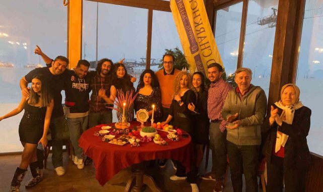 Sarıkamış'ta İranlı turistlerin Nevruz kutlaması