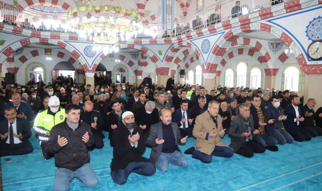 Şehit polis memuru Eyü Saz için mevlit okutuldu