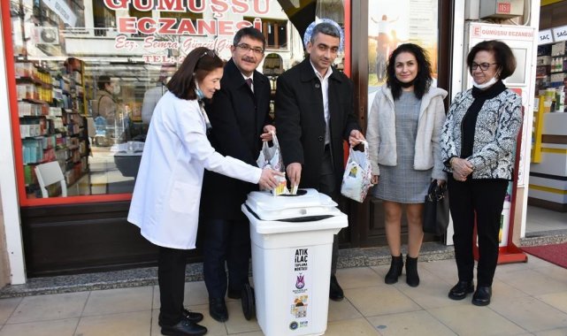 Şehzadeler'de atık ilaçlar eczanelerde toplanacak