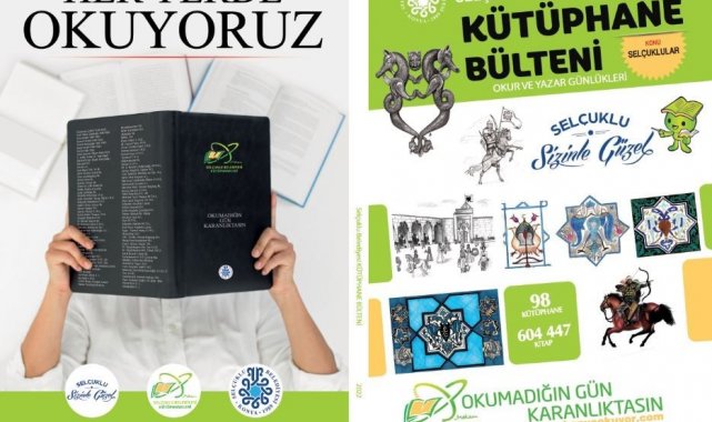 Selçuklu Belediyesinden kütüphaneler haftasına özel bülten