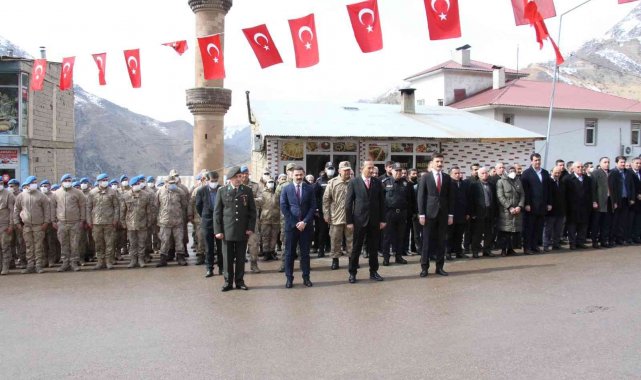 Şemdinli'de 18 Mart Çanakkale Zaferi ve Şehitleri Anma Günü programı
