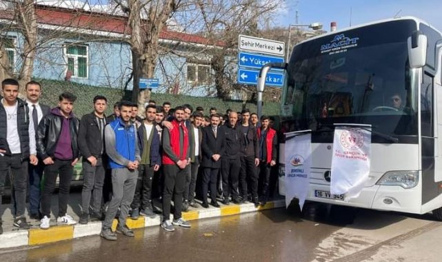 Şemdinlili gençlerin Çanakkale yolculuğu başladı