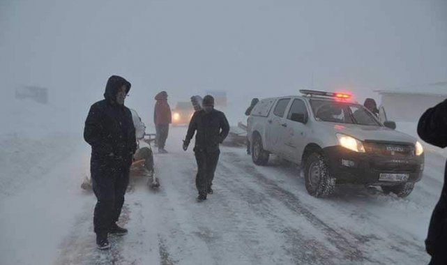 Şenyayla bölgesinde mahsur kalanlar kurtarıldı