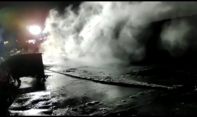 Silivri'de balıkçı barakalarında yangın: 12 baraka küle döndü