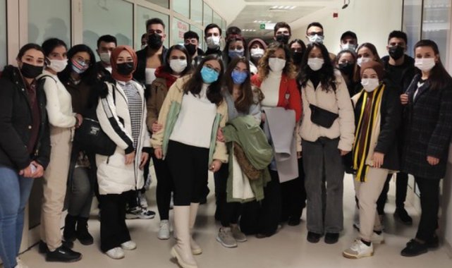 Simav MYO&#039;dan İsmail Karakuyu Devlet Hastanesi&#039;ne teknik gezi