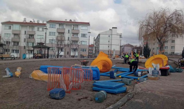 Sincan'da oyun parkları yenileniyor