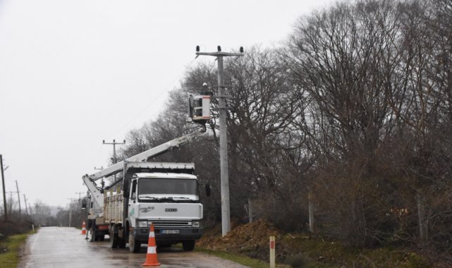 Sinop&#039;ta enerji dağıtım hatları yenileniyor