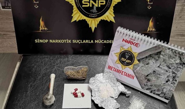 Sinop&#039;ta uyuşturucu operasyonu