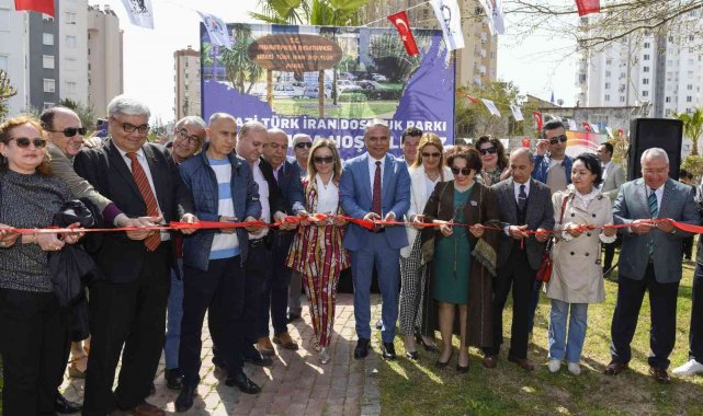 Şirazi Türk İran Dostluk Parkı törenle açıldı