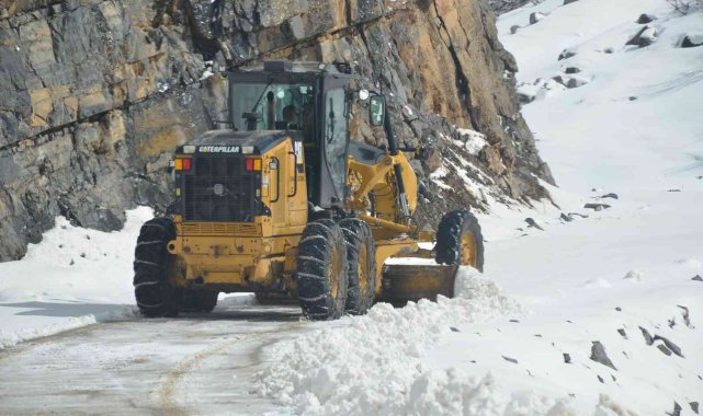 Şırnak'ta kapalı köy yolları açıldı