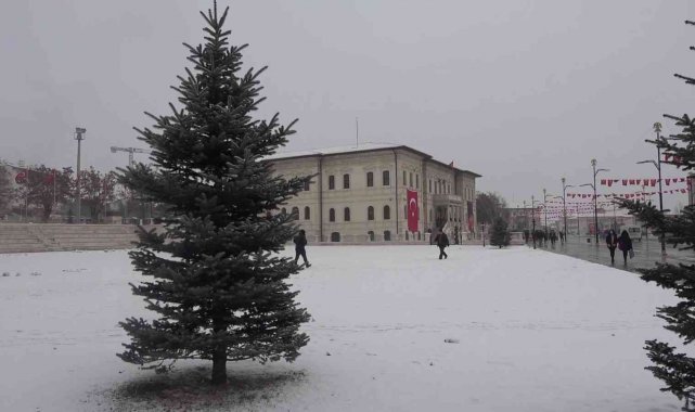 Sivas'a yaz gelmiyor, kent beyaza büründü
