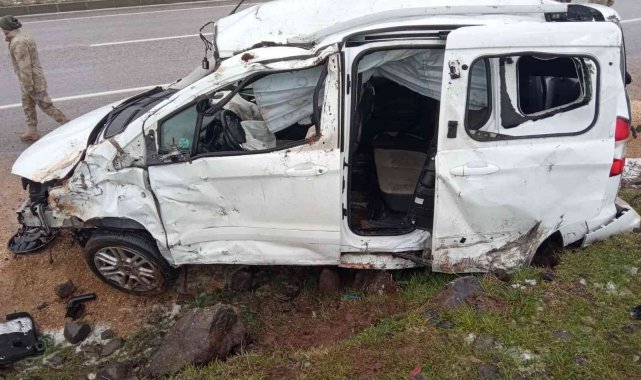 Siverek'te trafik kazası: 1 ölü, 2 yaralı