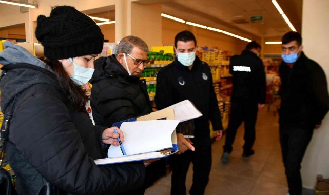 Söke'de stok yağ denetimi